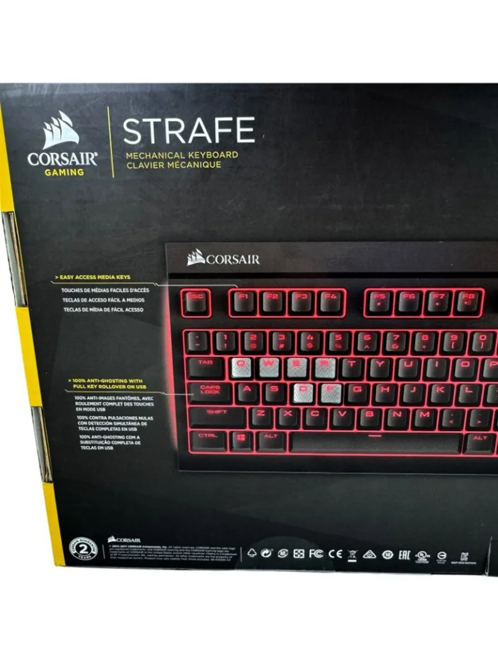 Corsair Strafe Mechanical Gaming Keyboard Cherry MX Backlighting